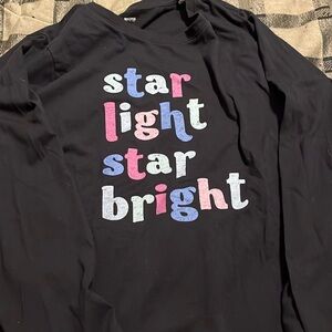 Star light star bright long sleeve tshirt